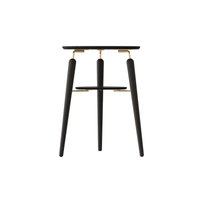My Spot Side Table by UMAGE #Black Oak/ Brass
