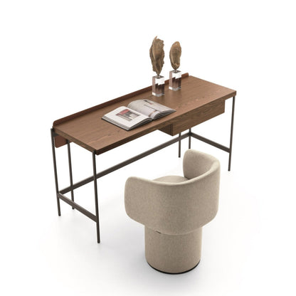 Unit Secretaire - Wood veneer secretary desk
