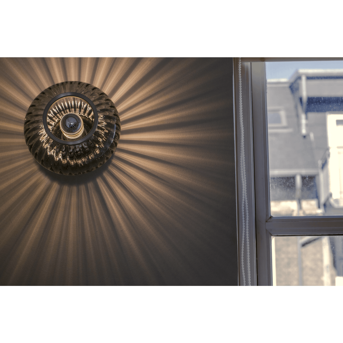 Edgeform Urc Wall Lamp 19 Smoke