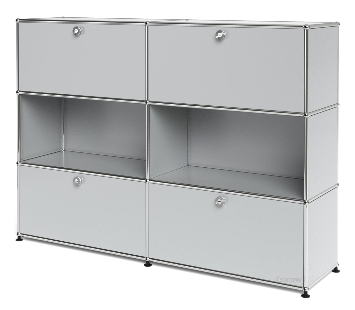 2x3 Module High Board (Top 2 & Bottom 2 Doors) [W(750+750)XD350XH(350+350+350)]