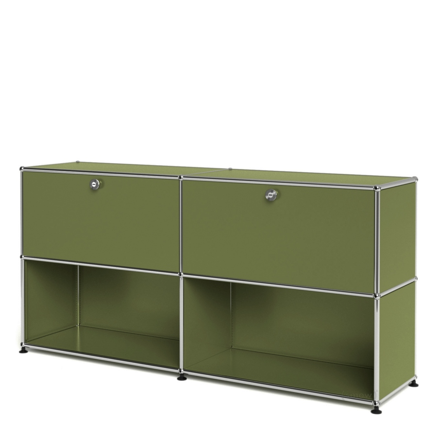 2x2 Module Sideboard (Top 2 Doors) [W(750+750)XD350XH(350+350)]