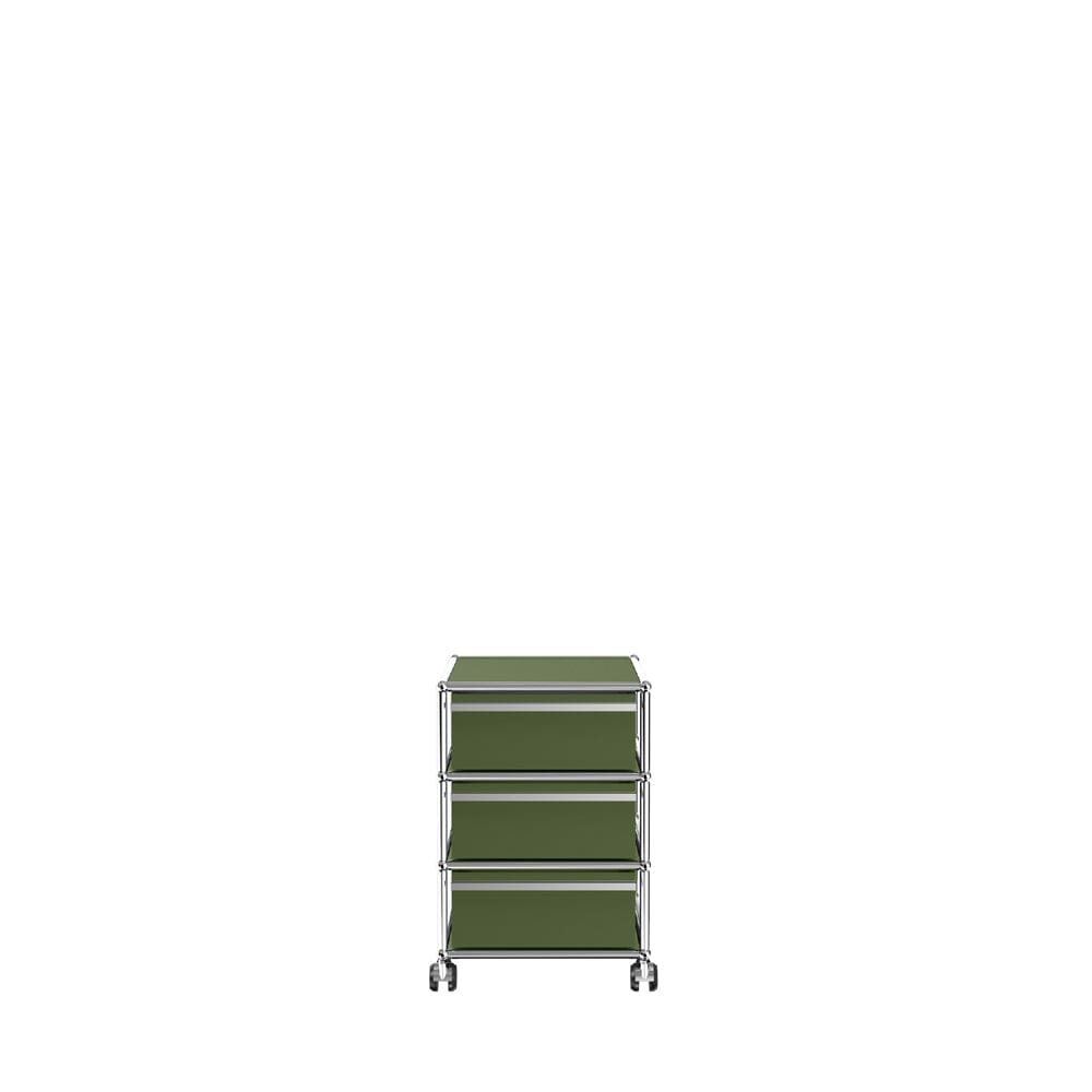 1x3 Mobile Drawer Cabinet (3 Drawers) [W395XD500xH(175+175+175)]