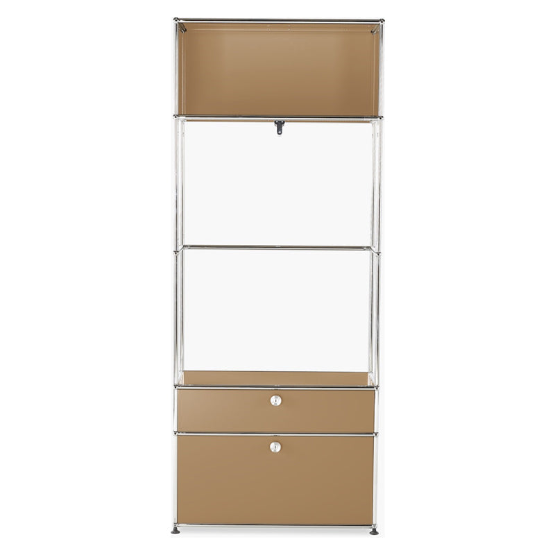 1x5 Wardrobe (2 Lower Doors) [W750XD350XH(350+175+500+500+350)]