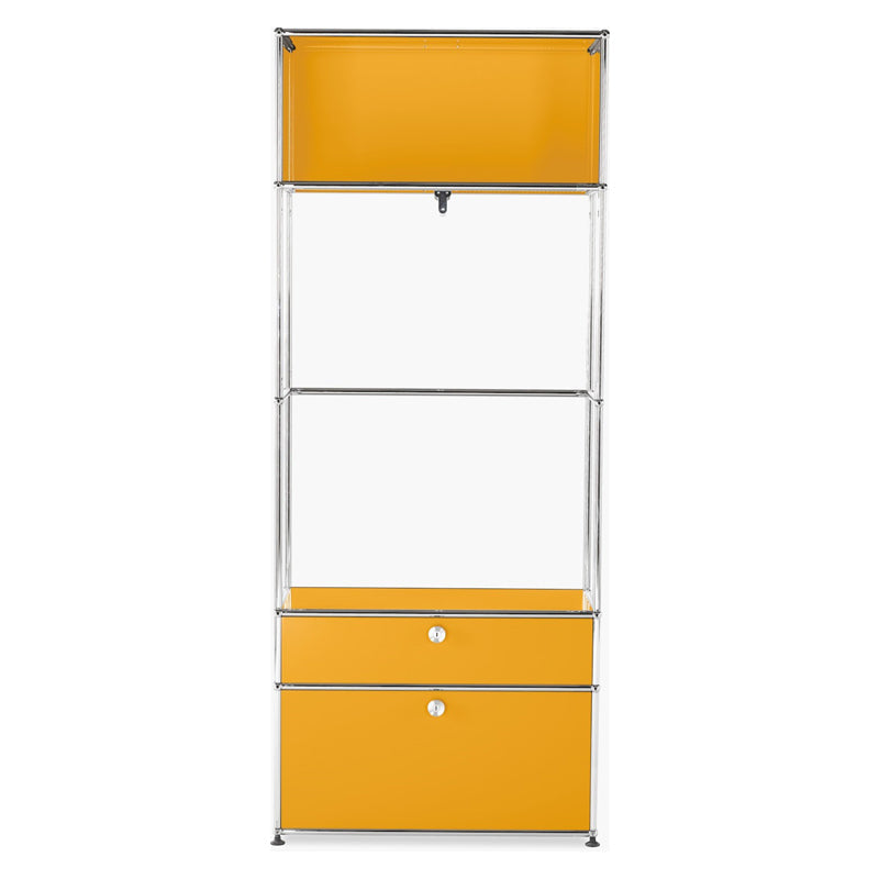 1x5 Wardrobe (2 Lower Doors) [W750XD350XH(350+175+500+500+350)]