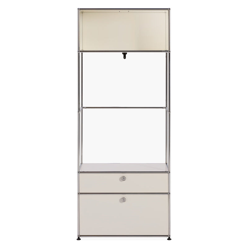 1x5 Wardrobe (2 Lower Doors) [W750XD350XH(350+175+500+500+350)]