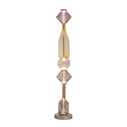 Icone Luminose - Blown Glass Floor Lamp by Paolo Castelli #Ø 24 x H 132 cm