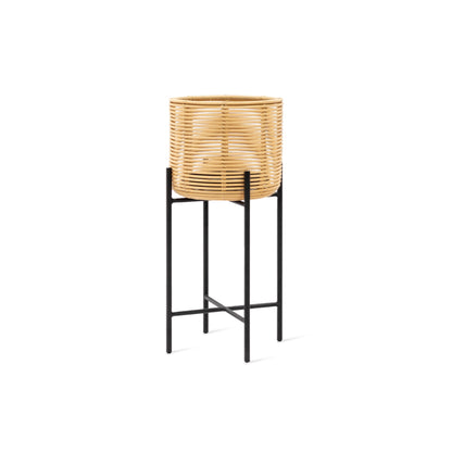 Round Rattan Vase VIVI by Vincent Sheppard #LARGE (Ø29X65H)