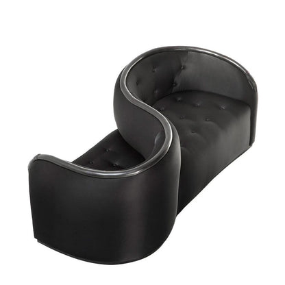 Curved Fabric Sofa VIS-À-VIS DE GALA by Bd Barcelona Design #Black Label