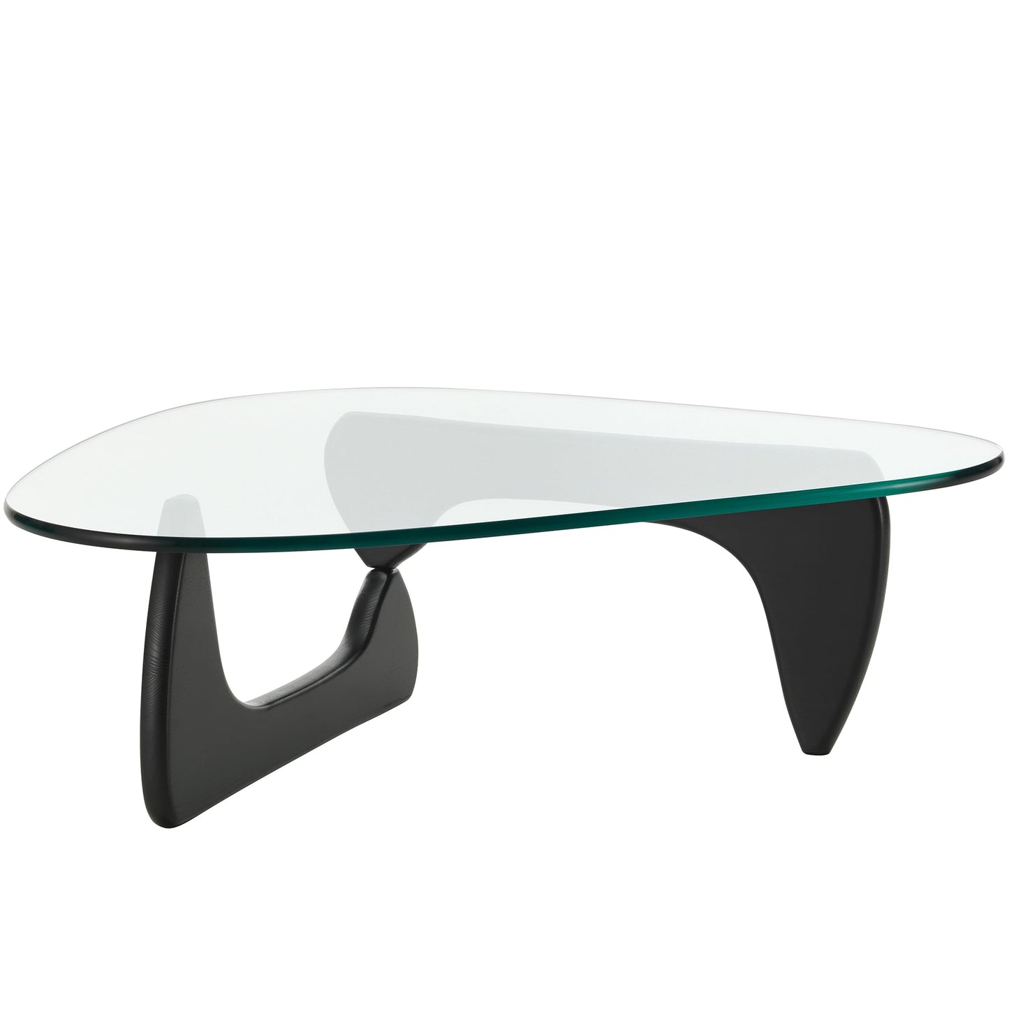 Noguchi coffee table, black ash