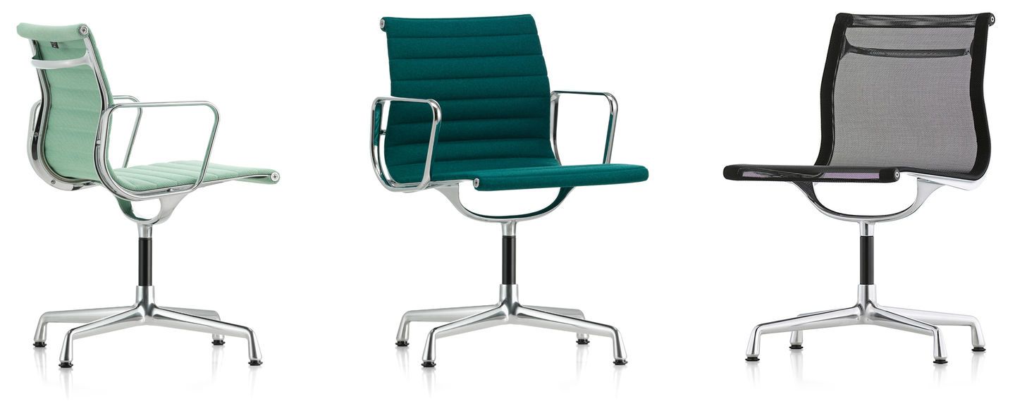 Vitra Aluminum Chair Aluminium Chairs EA 105-107-108 Conference