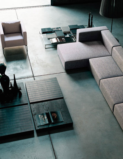 WALL - Sectional sofa with removable cover