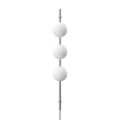 Edgeform Stringball 3 Wall Lamp Nickel