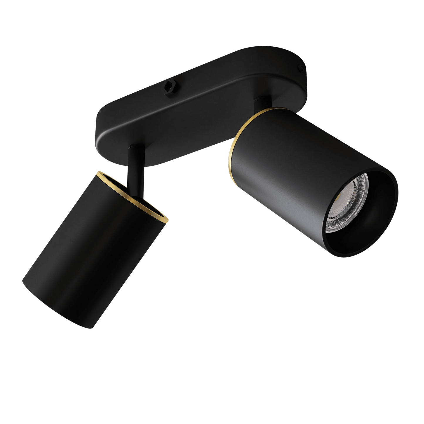 Edgeform Edgespot Double 65 Spot Black/Brass