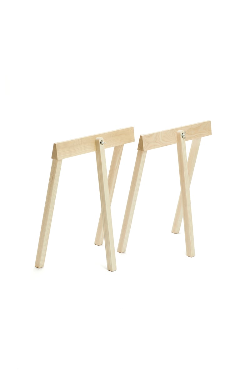 Treehorse trestles, 2 pcs, ash