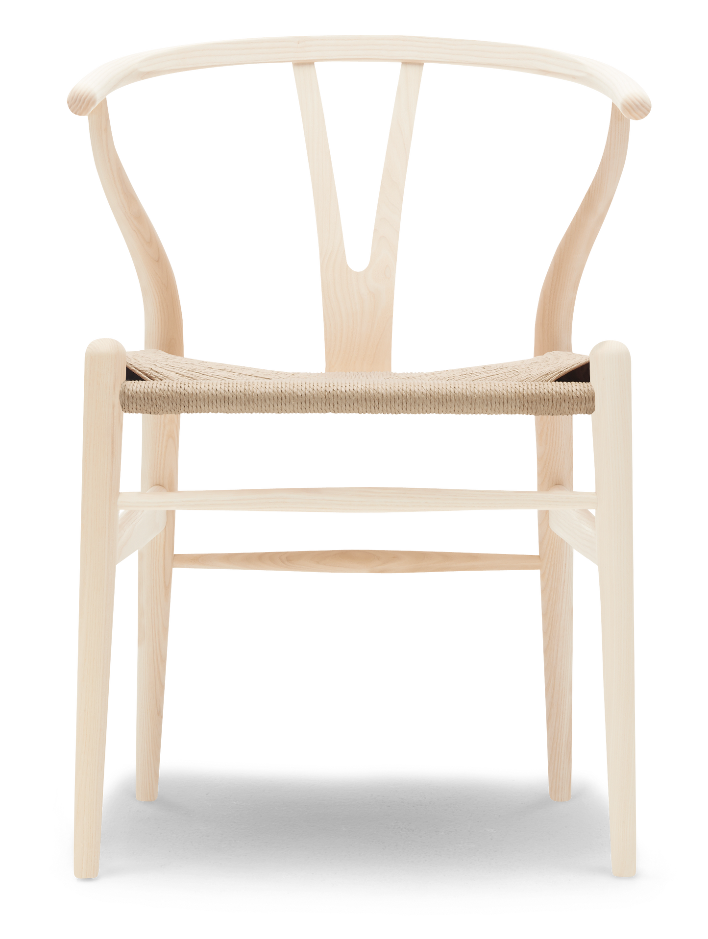CH24 Wishbone Chair - Ash, Soap, Natural Paper Cord