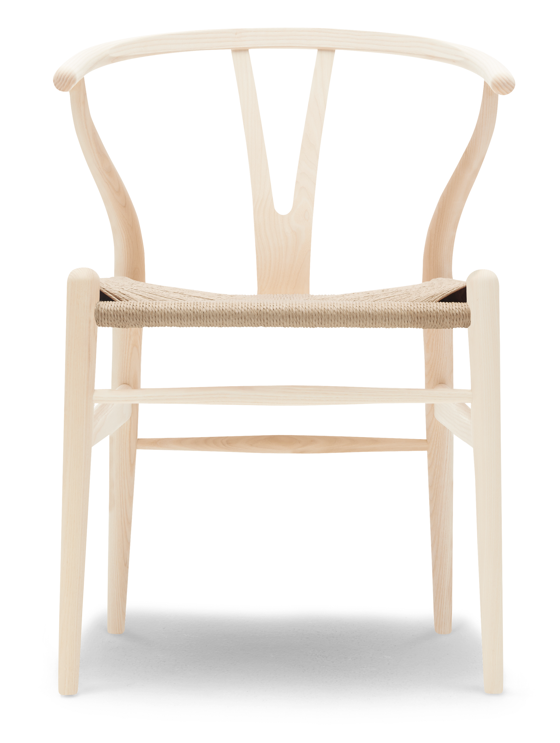 CH24 Wishbone Chair - Ash, Soap, Natural Paper Cord