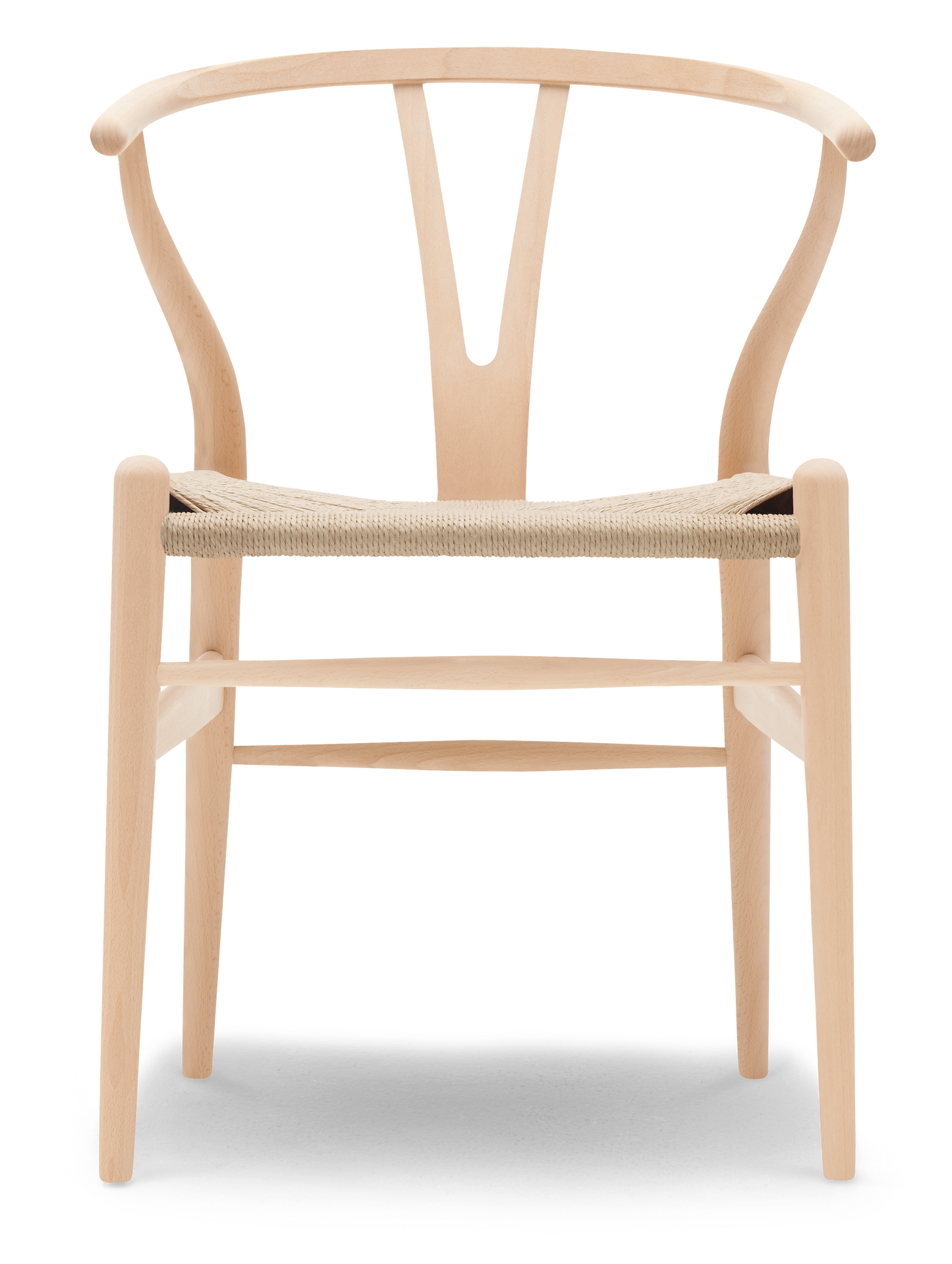 CH24 Wishbone Chair - Beech, Soap, Natural Paper Cord