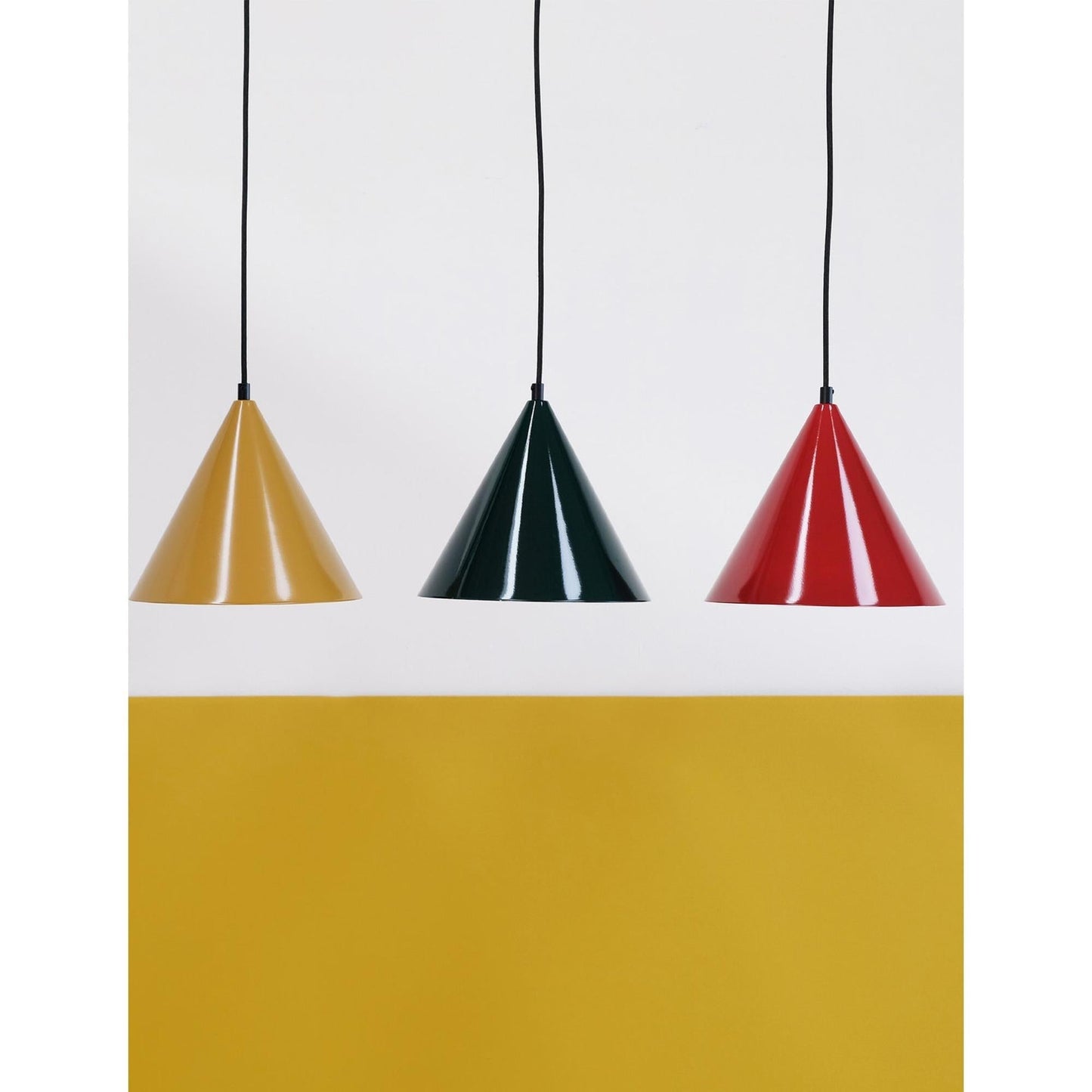 Dyberg Larsen Ron Pendant Glossy Curry Yellow