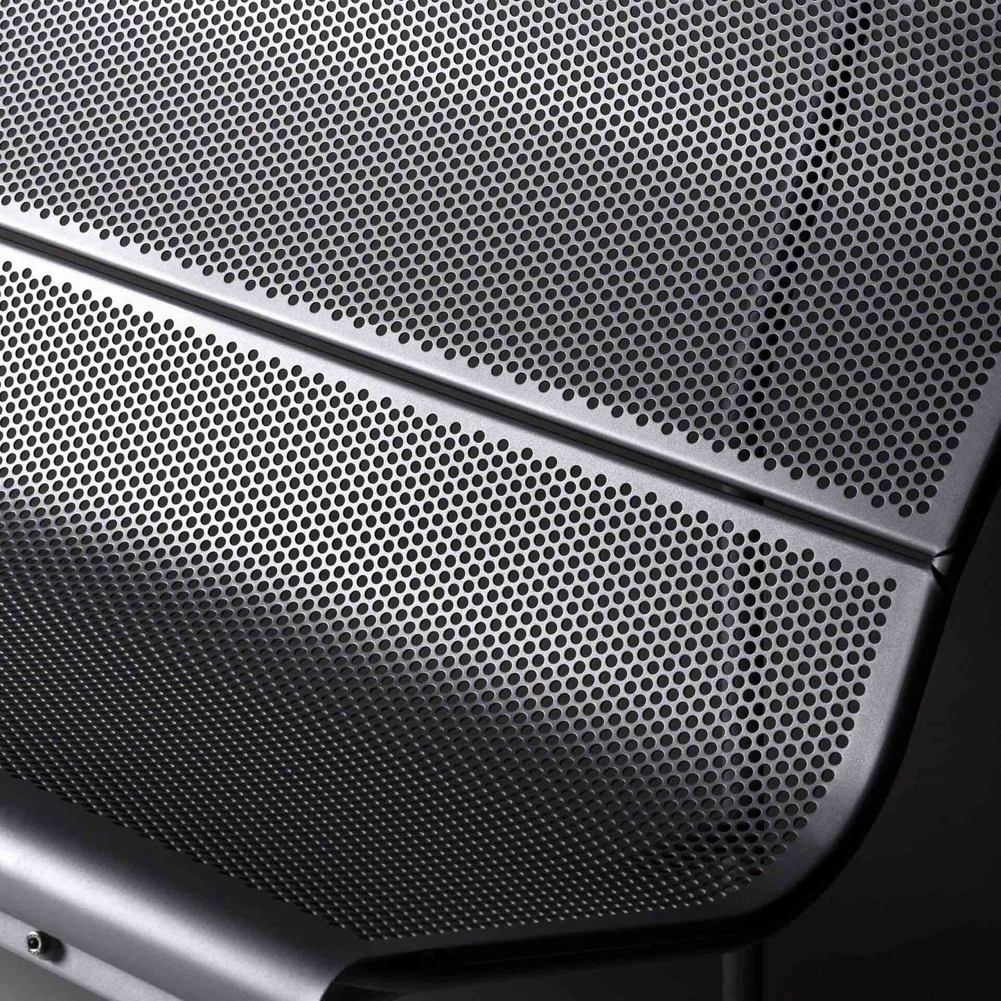 Modular Steel Bench With Back Perforano by Bd Barcelona Design
