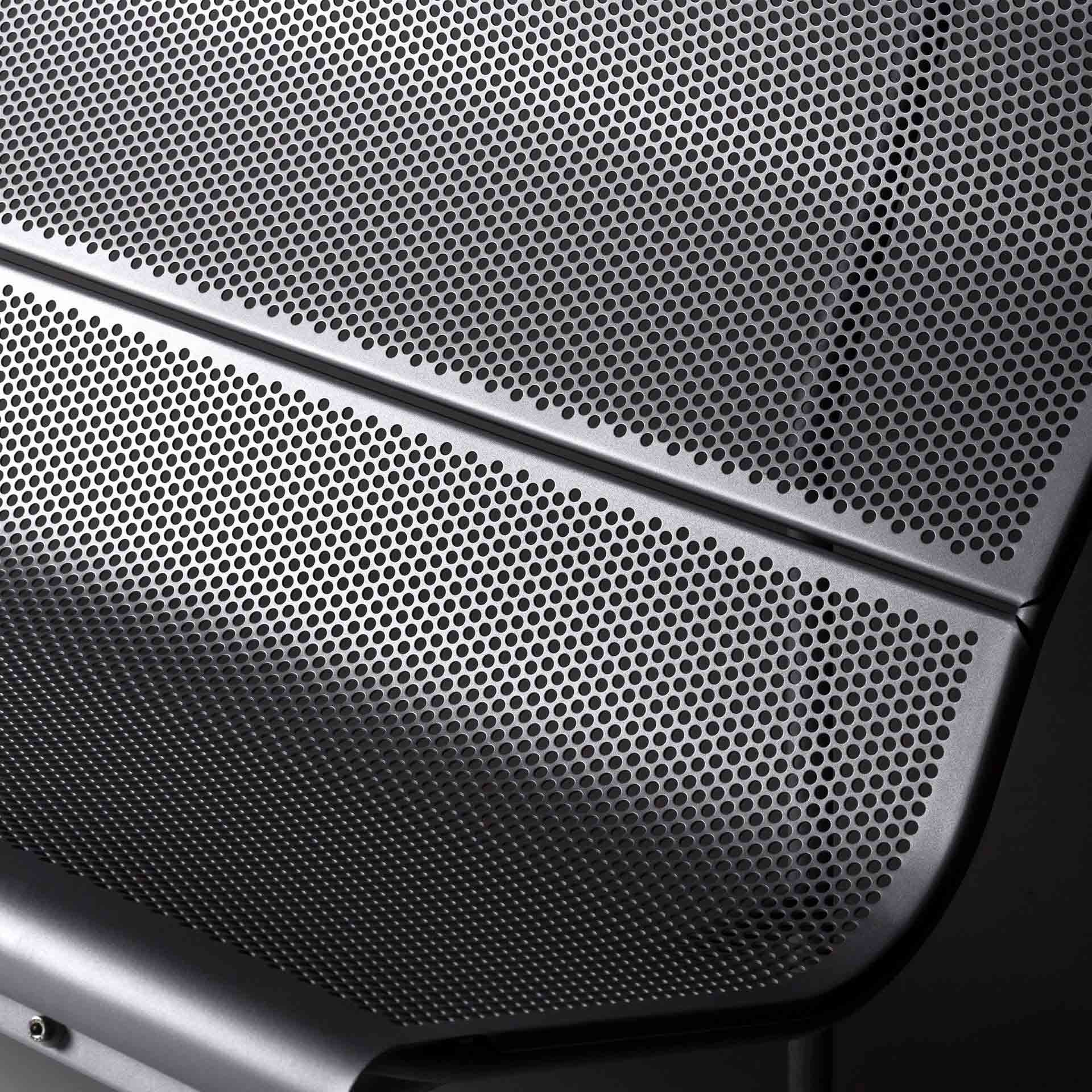 Modular Steel Bench With Back Perforano by Bd Barcelona Design